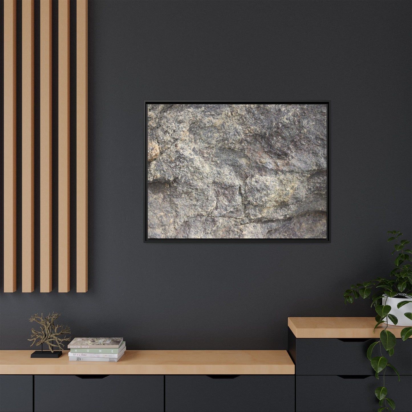 Earthen Textures - Unique Stretched Canvas Wall Art