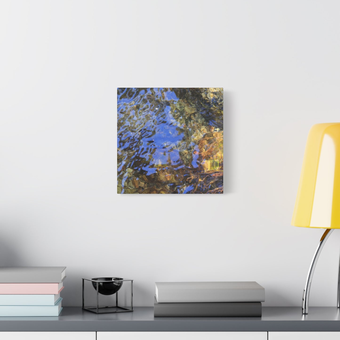 Water's Whisper - Unique Frameless Canvas Wall Art