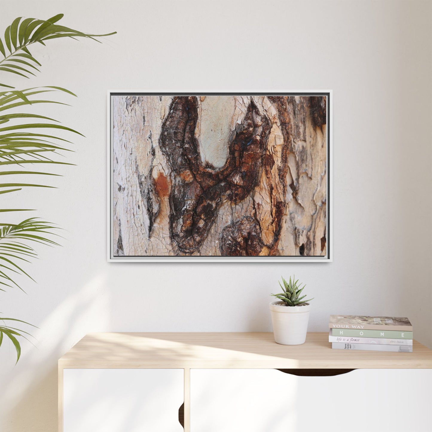 Texture of Time - Unique Stretched Canvas Wall Art