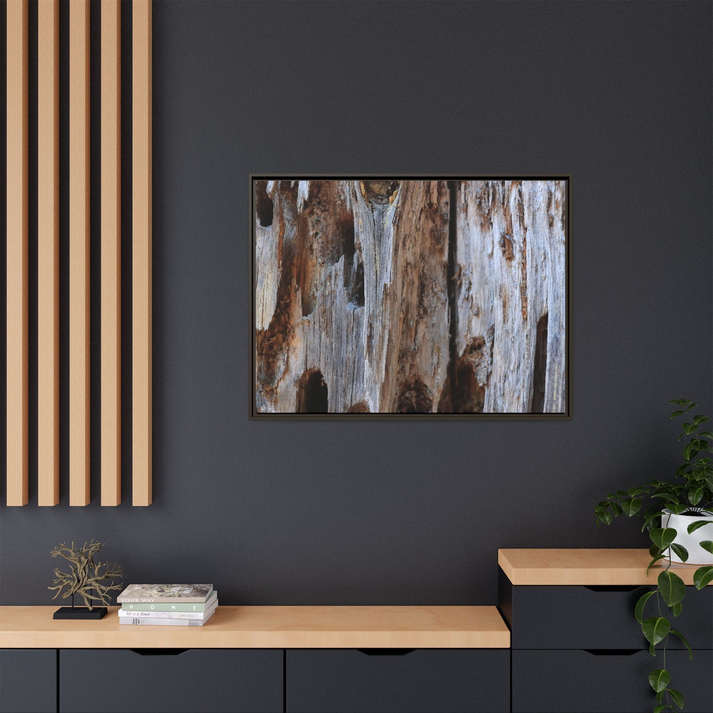 Decaying Splendor - Unique Stretched Canvas Wall Art