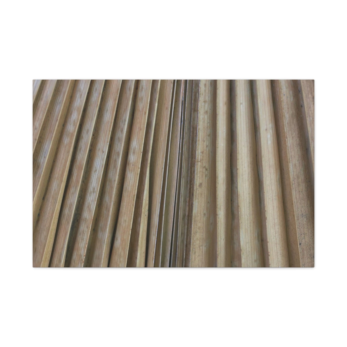 Linear Rhythm - Unique Frameless Canvas Wall Art