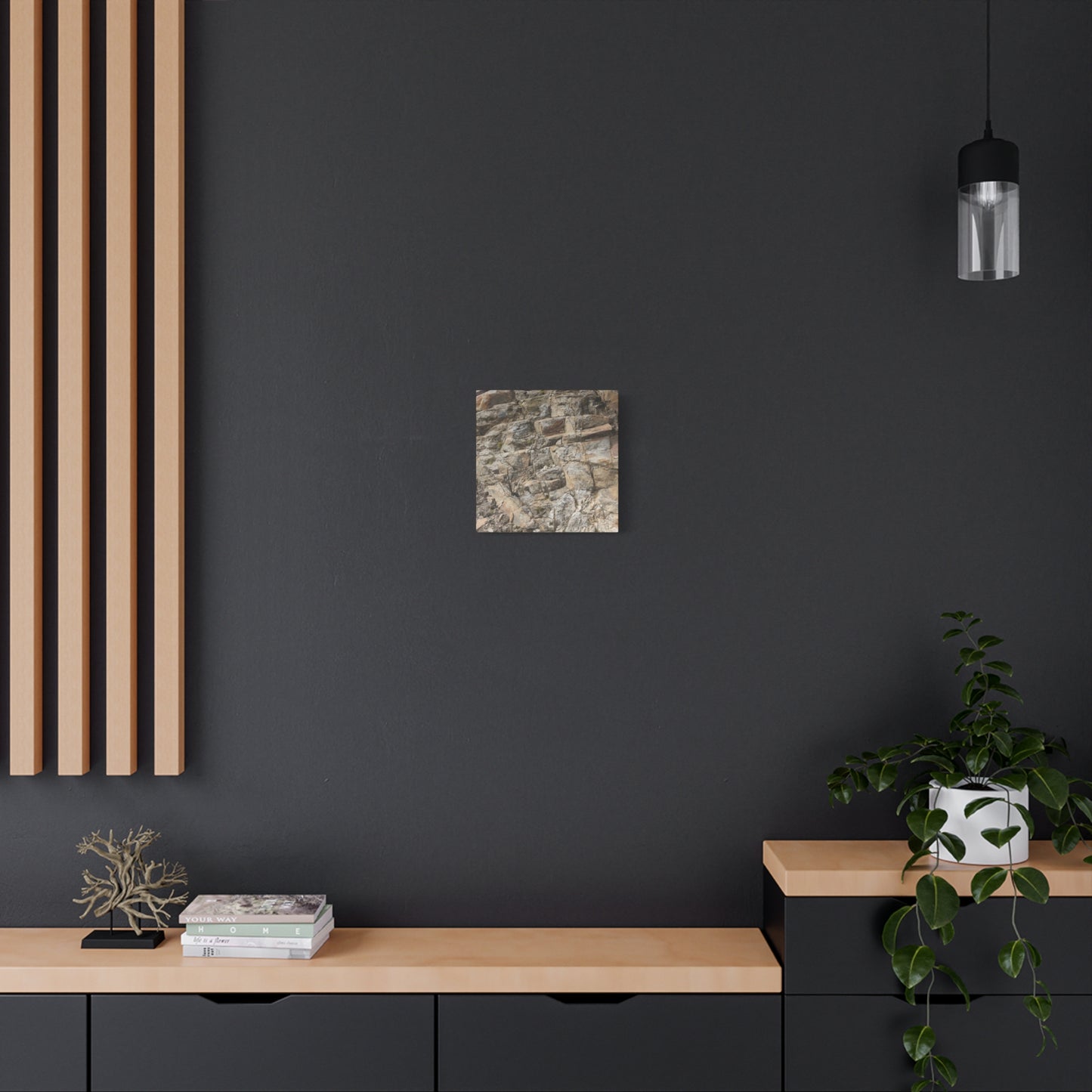 Broken Rock Canvas - Unique Frameless Canvas Wall Art
