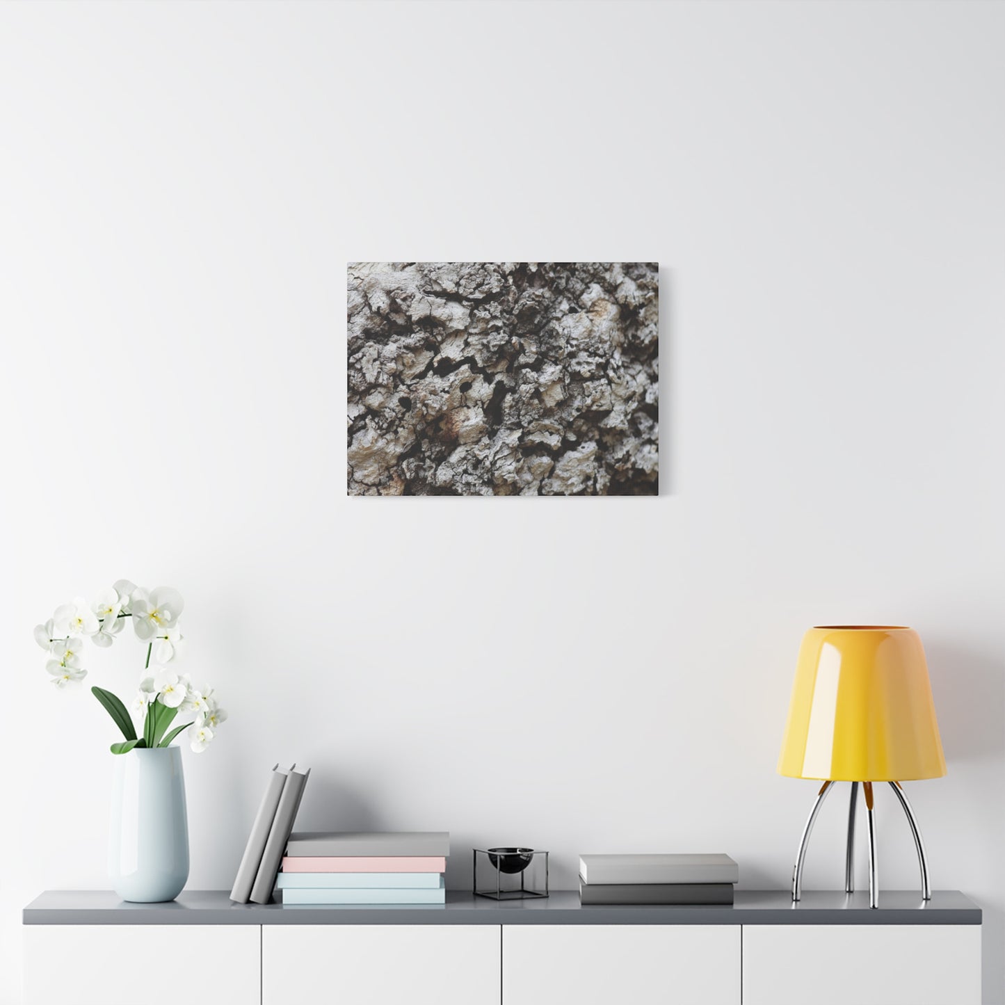 Cracked Earth Tapestry - Unique Frameless Canvas Wall Art