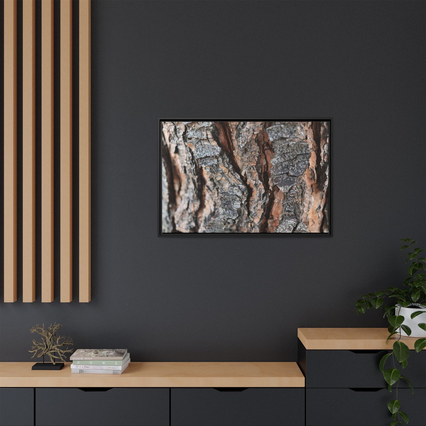 Fractured Nature - Unique Stretched Canvas Wall Art
