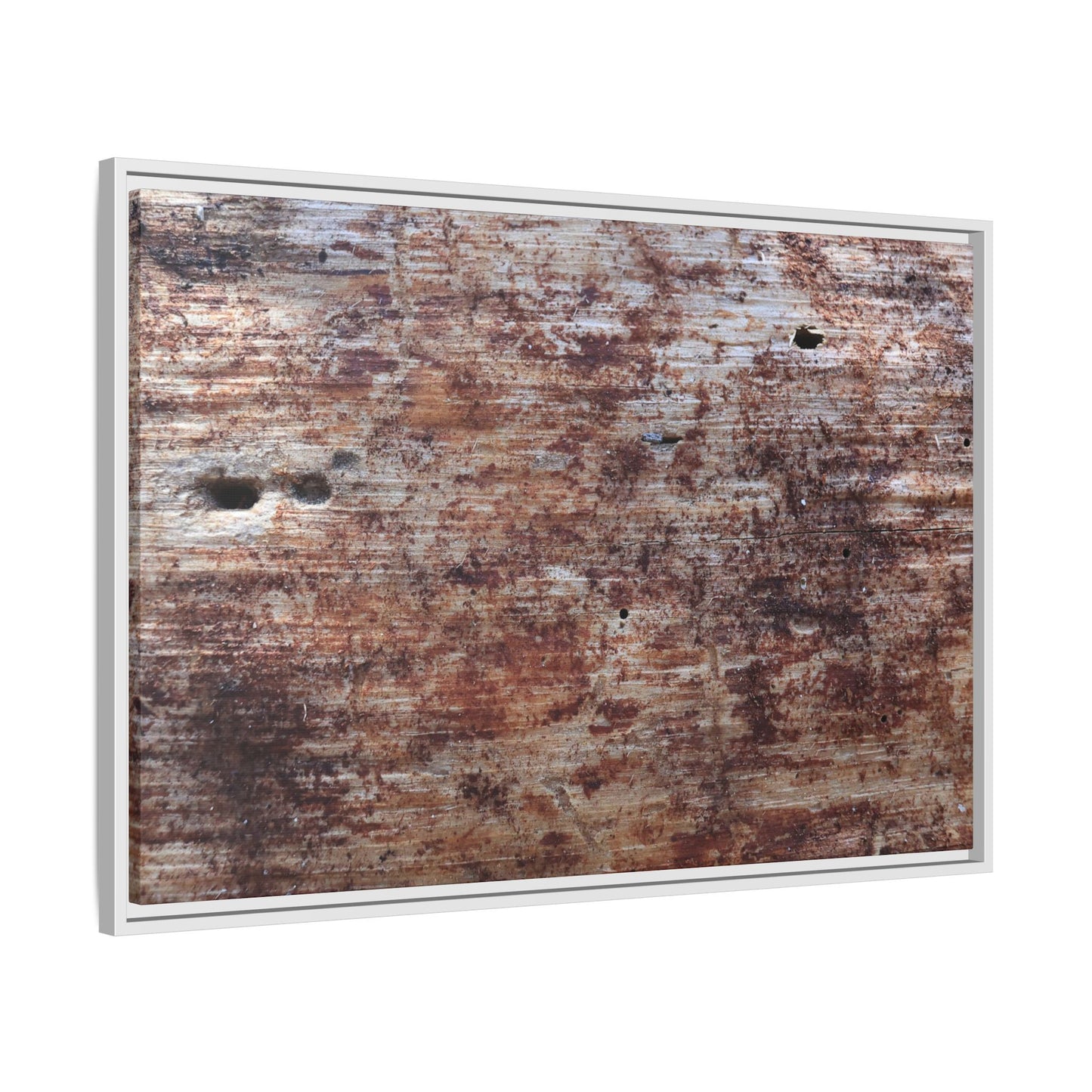 Rustic Textures - Unique Stretched Canvas Wall Art