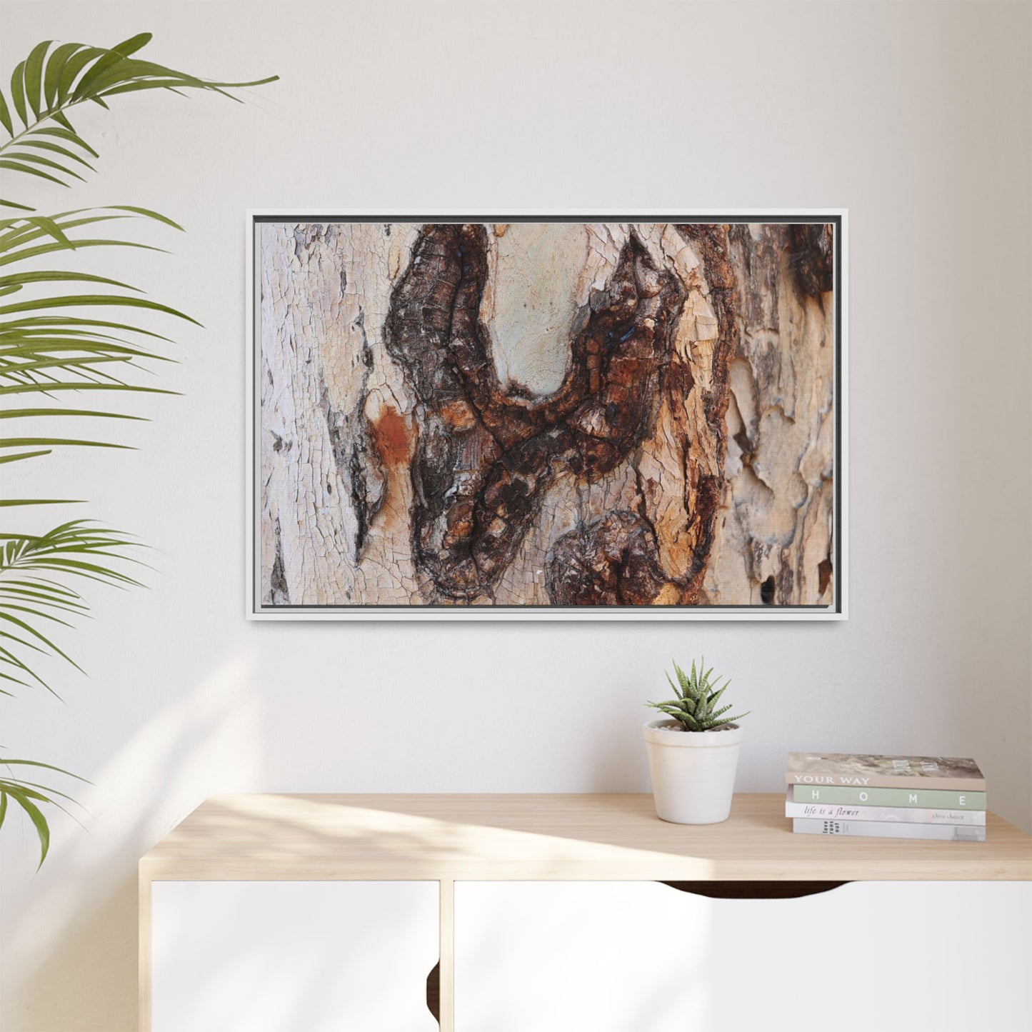 Texture of Time - Unique Stretched Canvas Wall Art