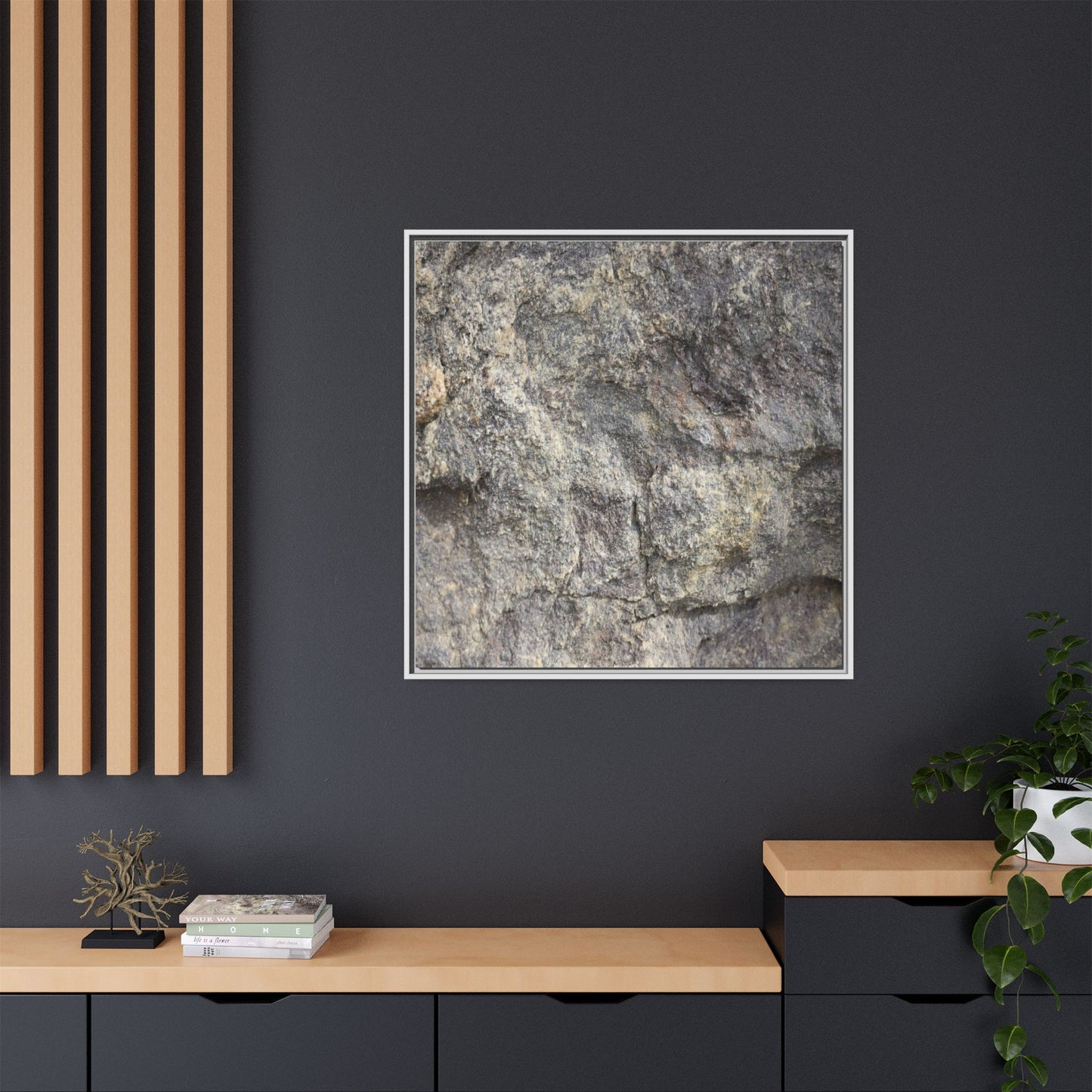 Earthen Textures - Unique Stretched Canvas Wall Art