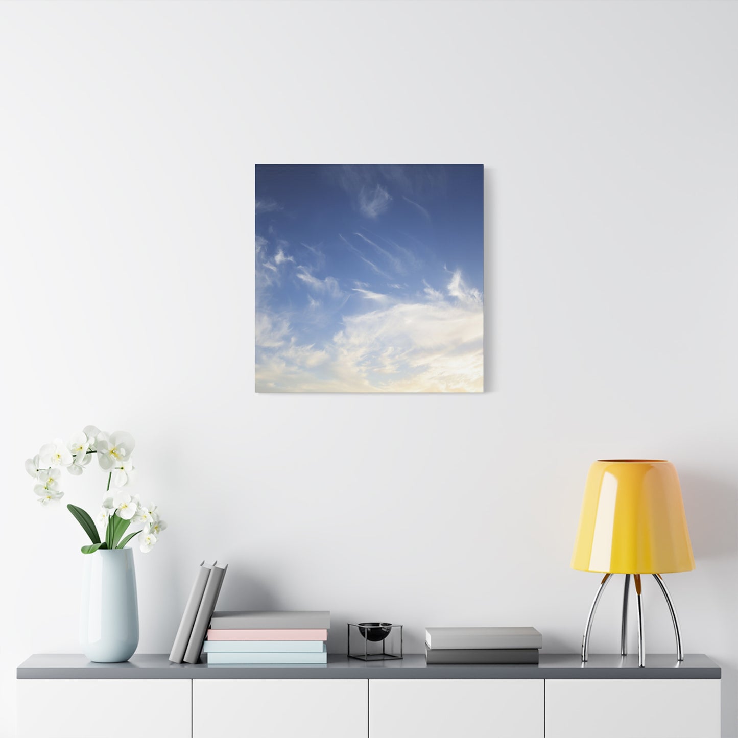 Sky's Breath - Unique Frameless Canvas Wall Art