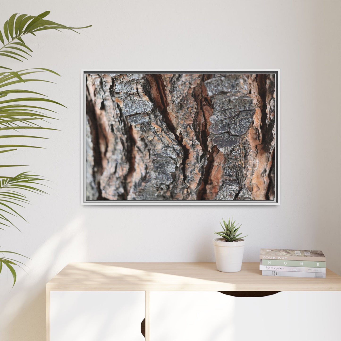 Fractured Nature - Unique Stretched Canvas Wall Art