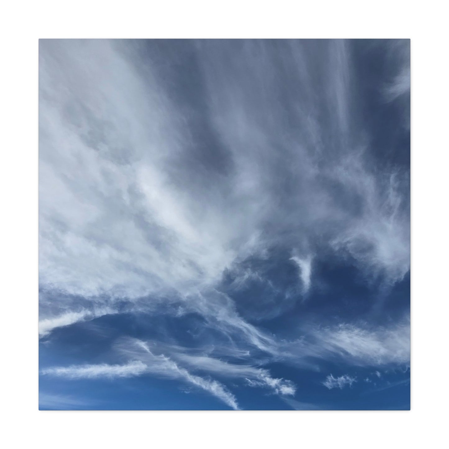 Whispers of the Celestial Realm - Unique Frameless Canvas Wall Art