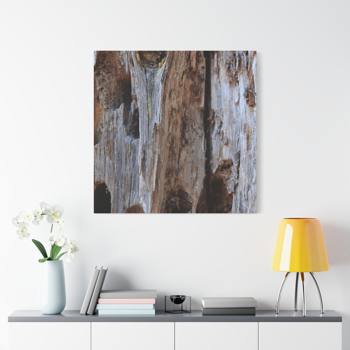 Timber Tapestry - Unique Frameless Canvas Wall Art