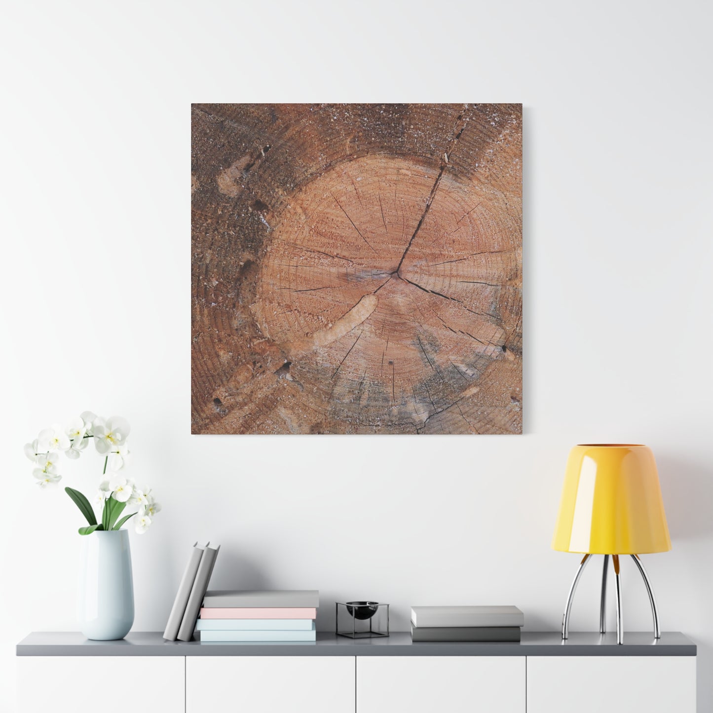 Timber Tale - Unique Frameless Canvas Wall Art
