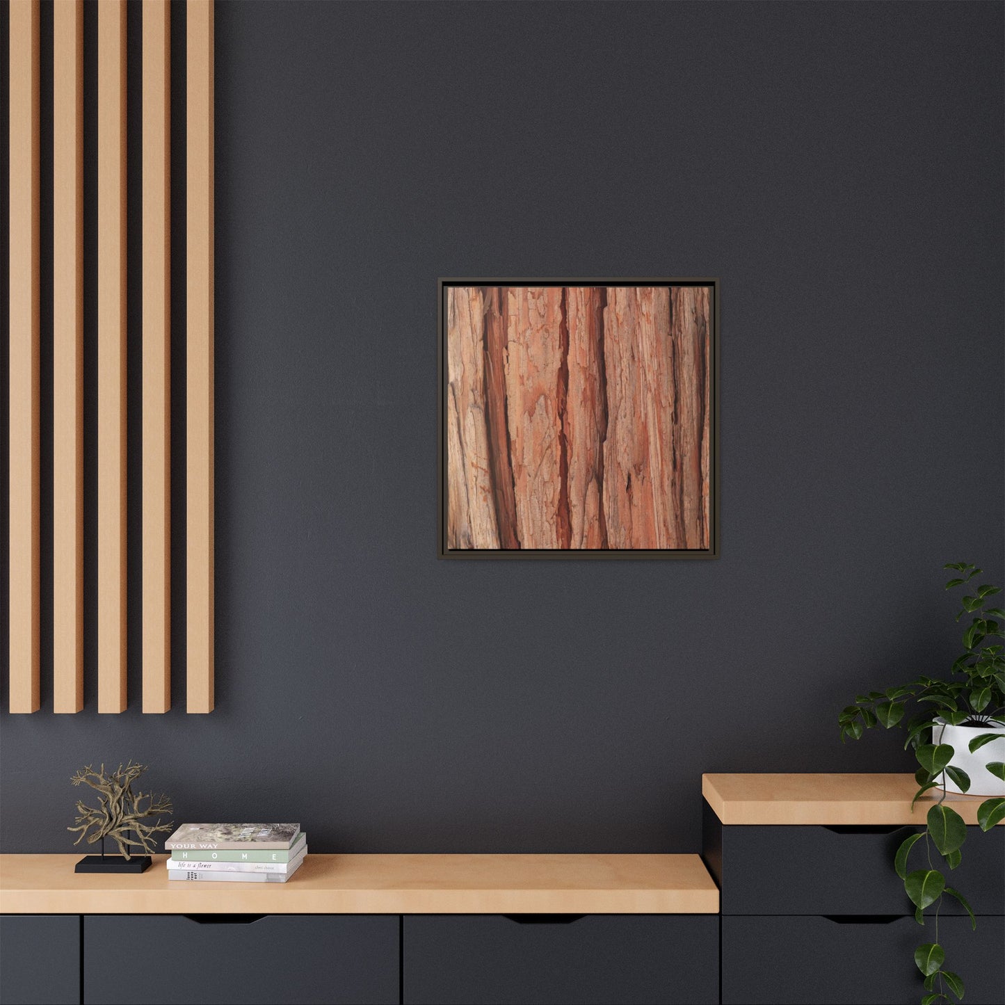 Layers of Wisdom - Unique Stretched Canvas Wall Art