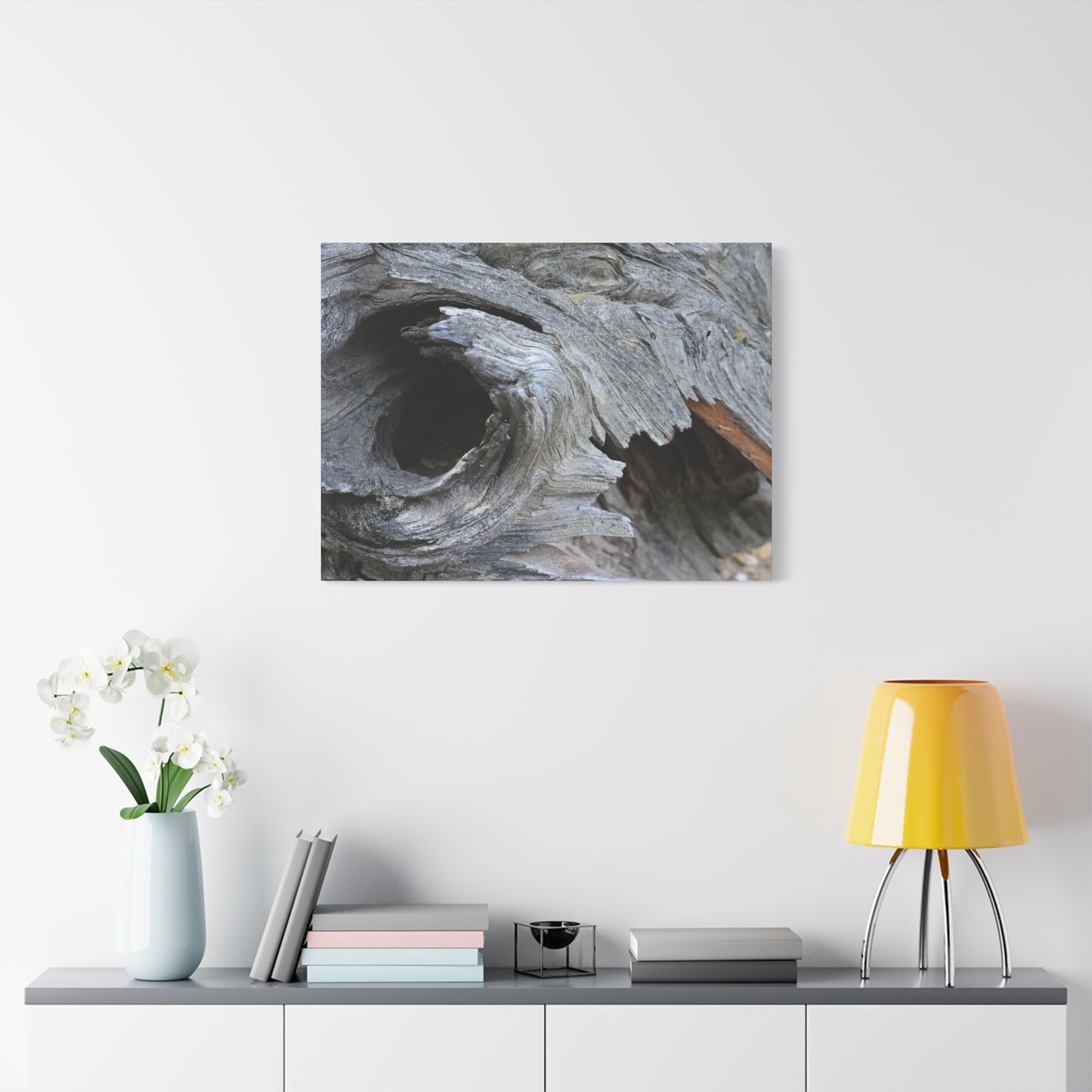 Twisted Whispers of the Forest Floor - Unique Frameless Canvas Wall Art