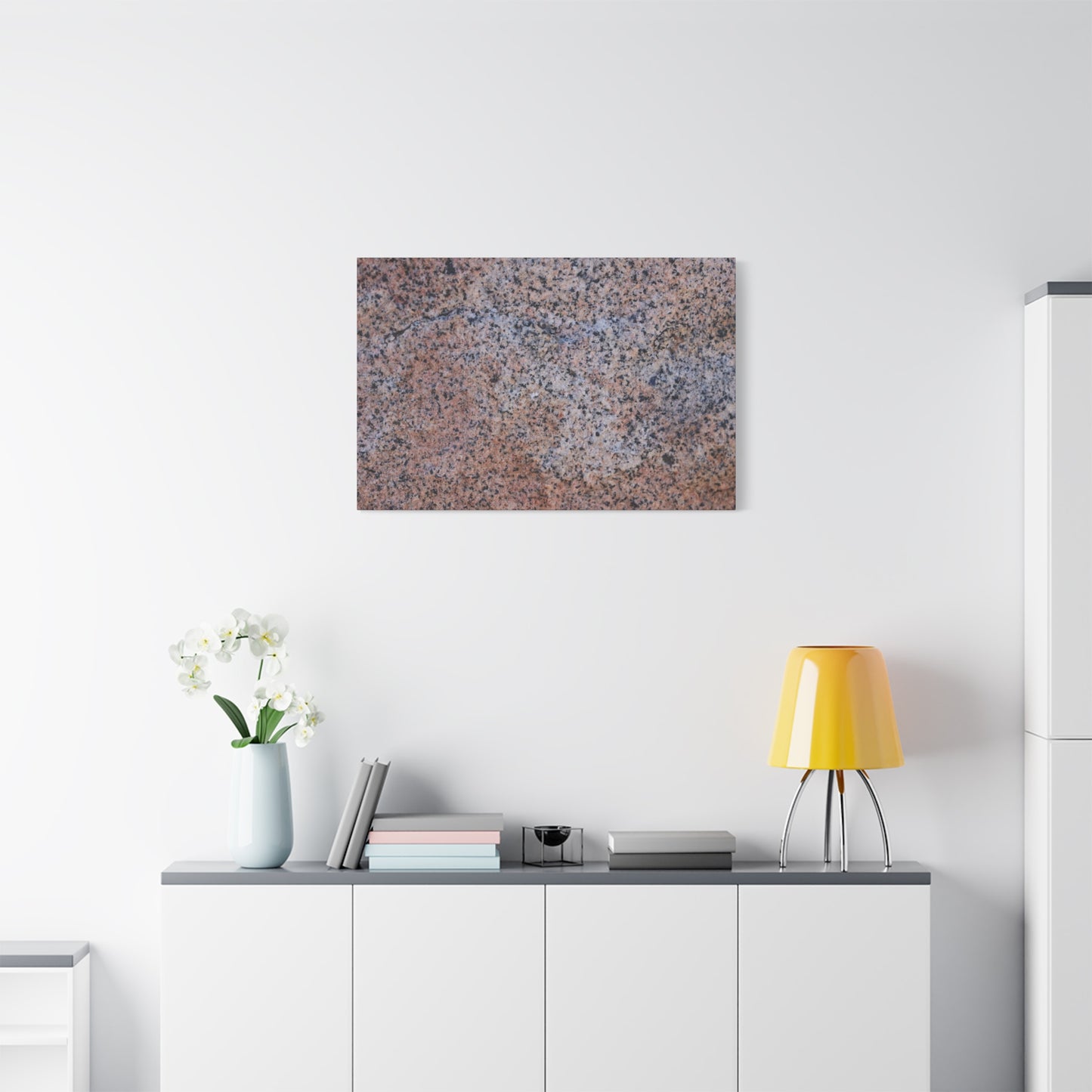 Granular Symphony - Unique Frameless Canvas Wall Art