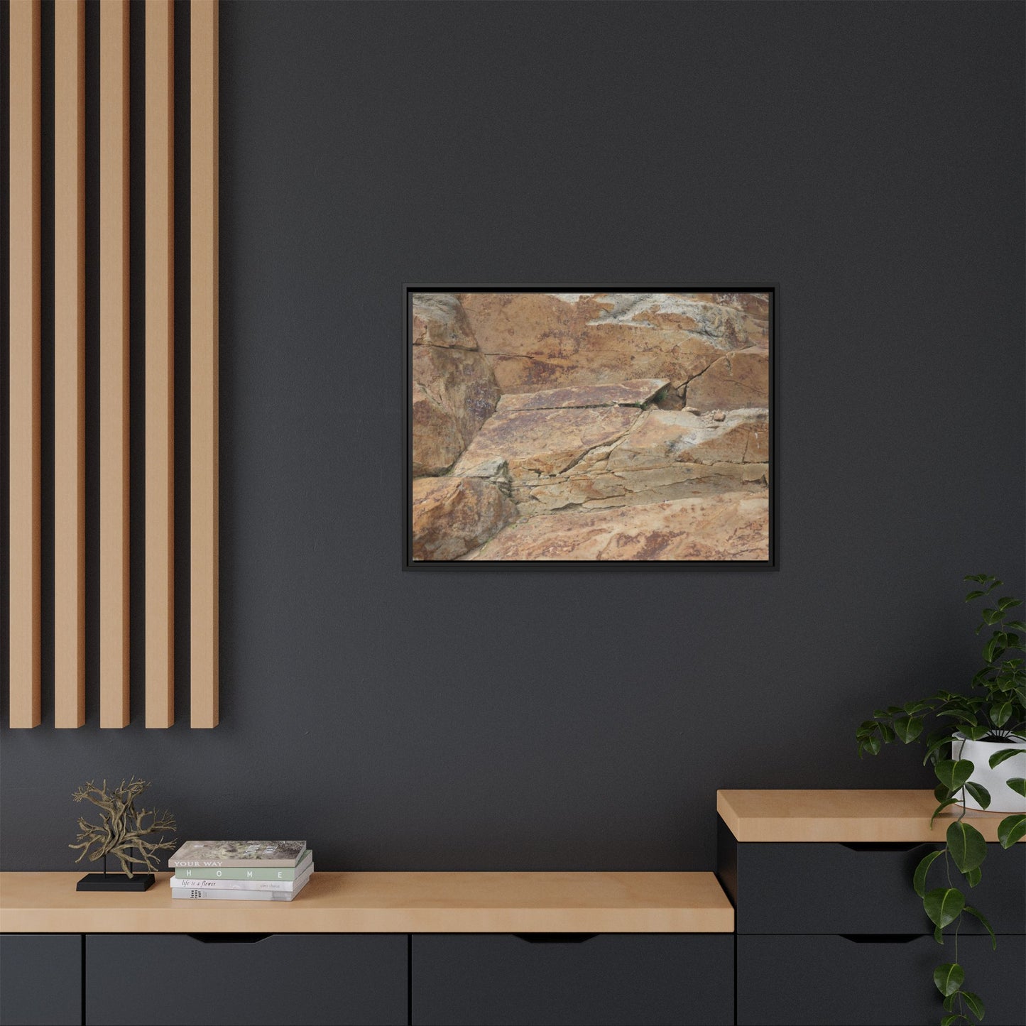 Ancient Foundations - Unique Stretched Canvas Wall Art