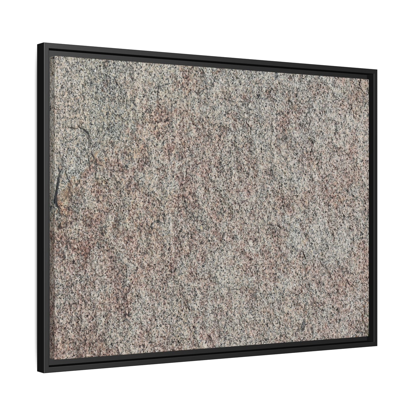 Granular Whispers - Unique Stretched Canvas Wall Art