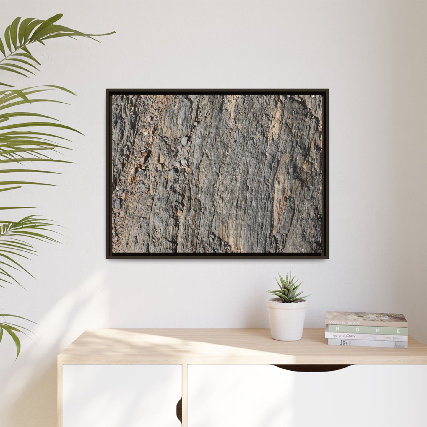 Textured Earth - Unique Stretched Canvas Wall Art