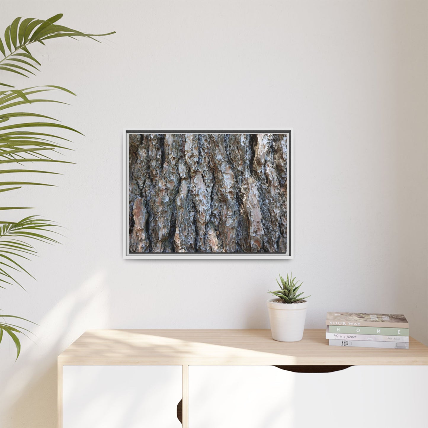 Bark Whispers - Unique Stretched Canvas Wall Art