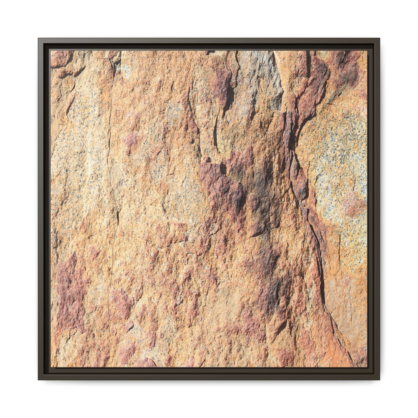 Fractal Stone - Unique Stretched Canvas Wall Art