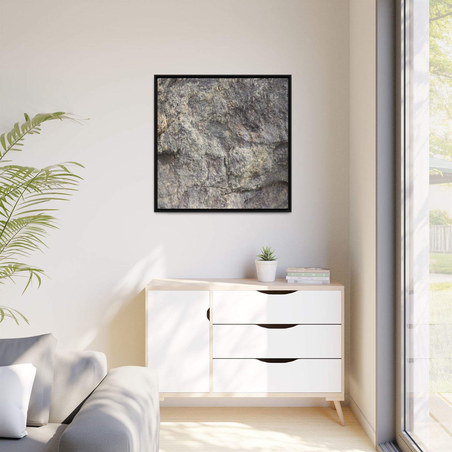 Earthen Textures - Unique Stretched Canvas Wall Art