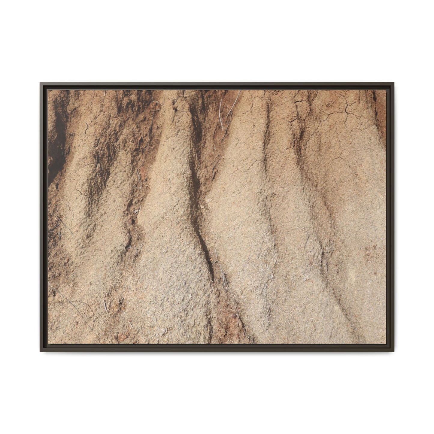 Eroded Canyon Walls - Unique Stretched Canvas Wall Art
