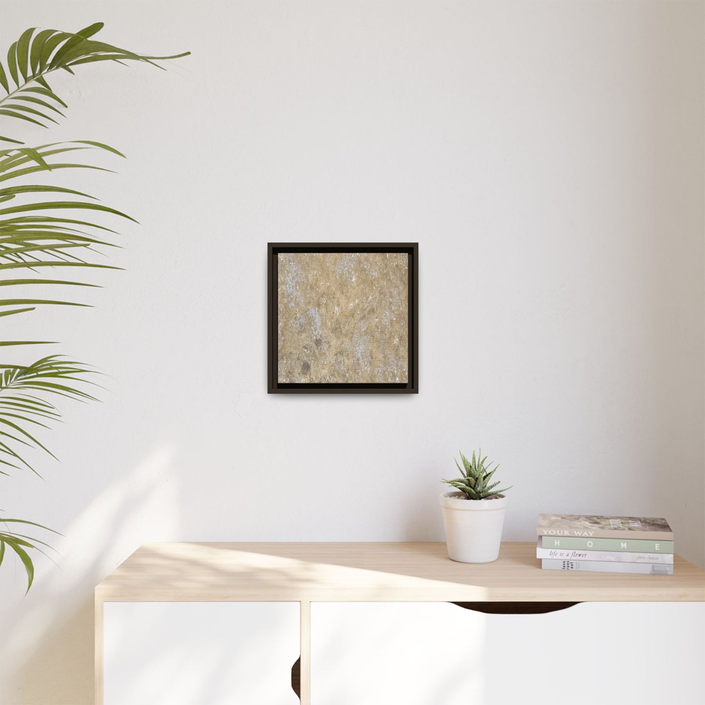 Bubbling Sand - Unique Stretched Canvas Wall Art