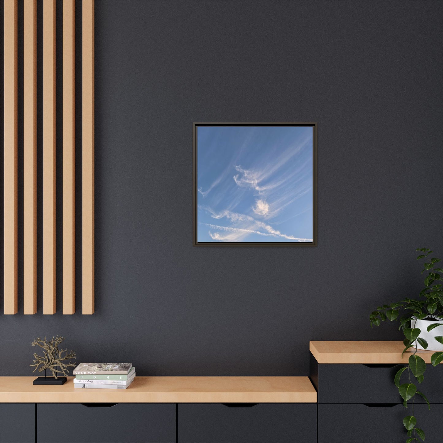Wispy Dreams - Unique Stretched Canvas Wall Art