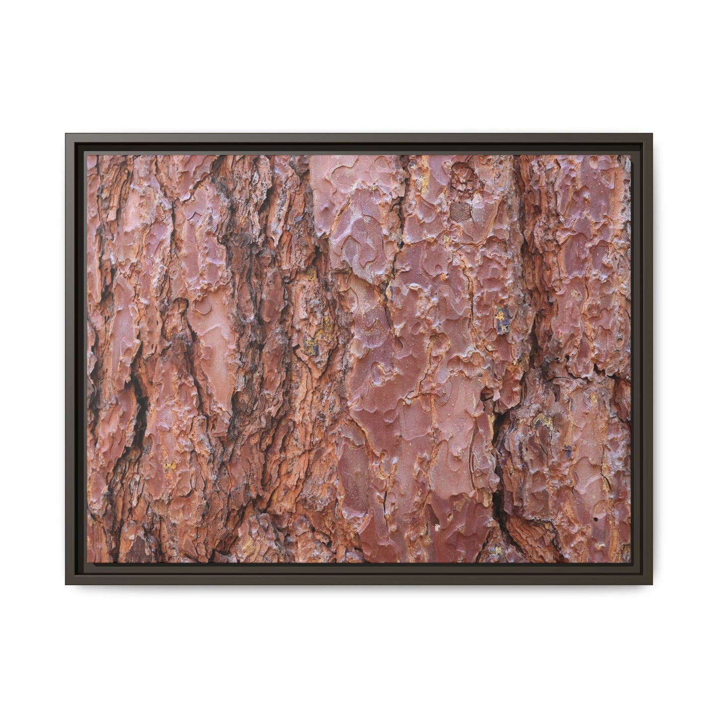 Russet Ridges - Unique Stretched Canvas Wall Art