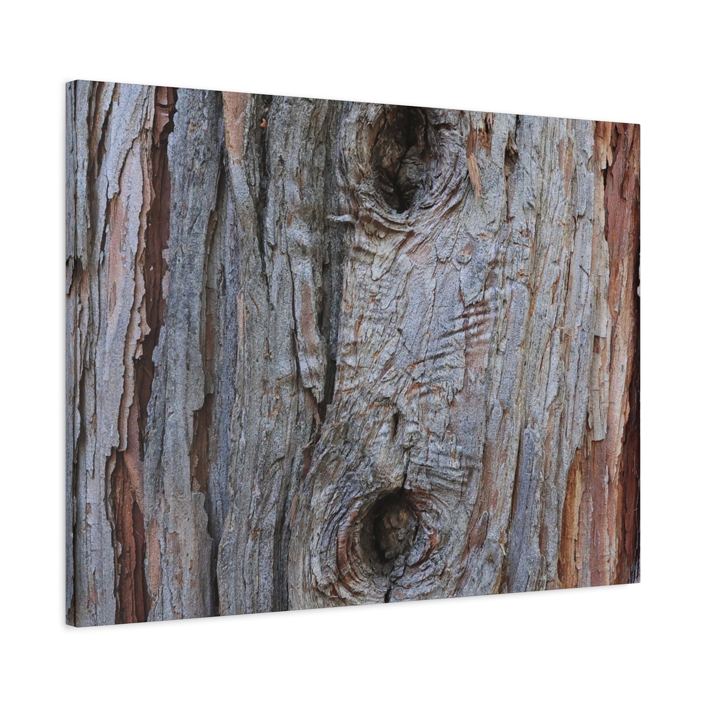 Wooden Memoir - Unique Frameless Canvas Wall Art