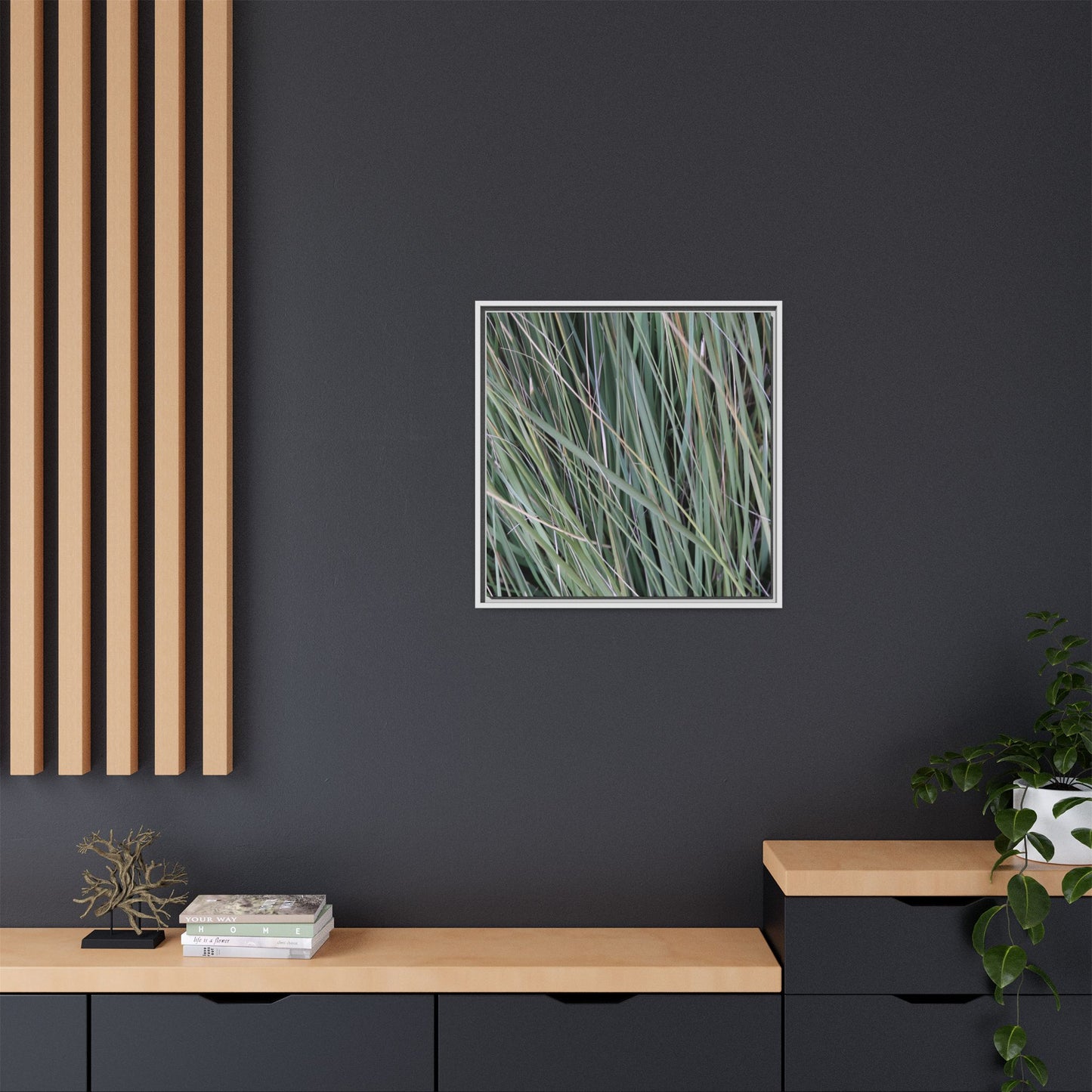Grassland Symphony - Unique Stretched Canvas Wall Art