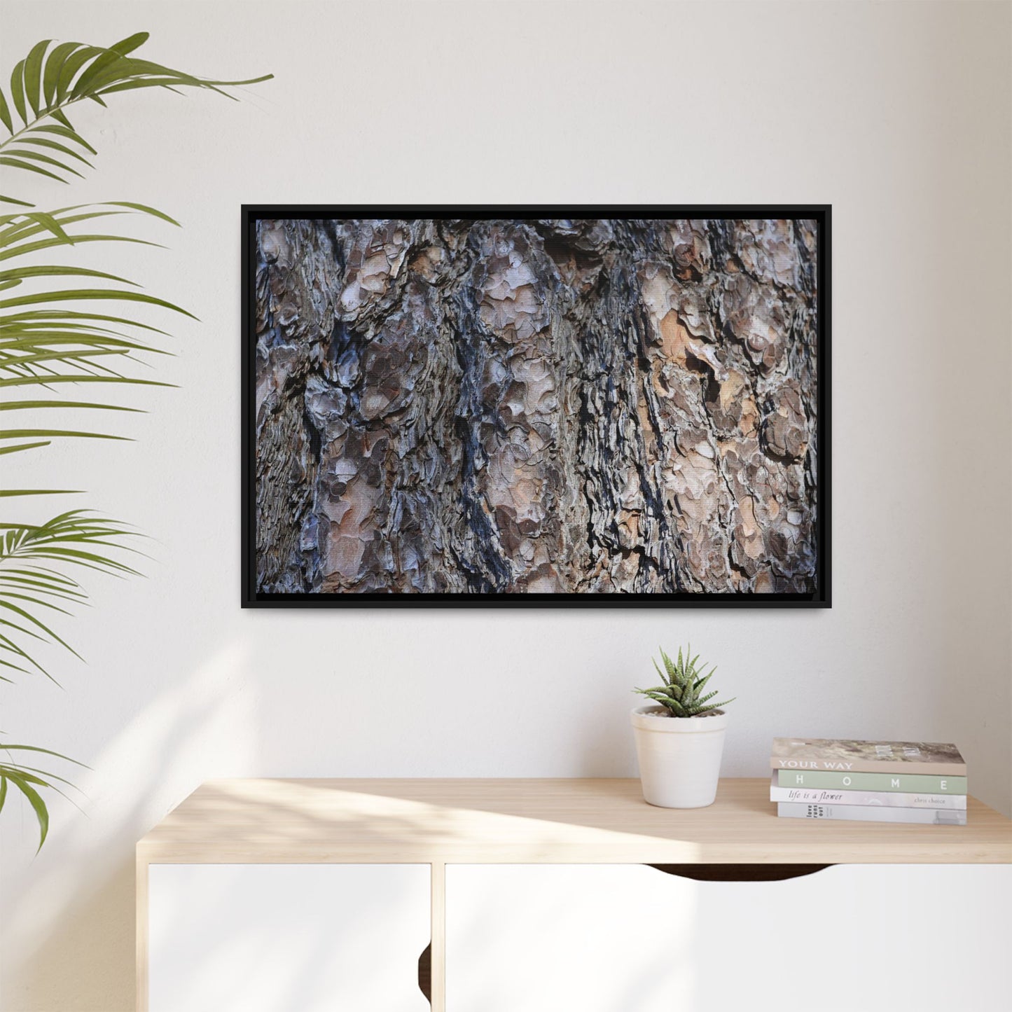 Weathered Patterns - Unique Stretched Canvas Wall Art
