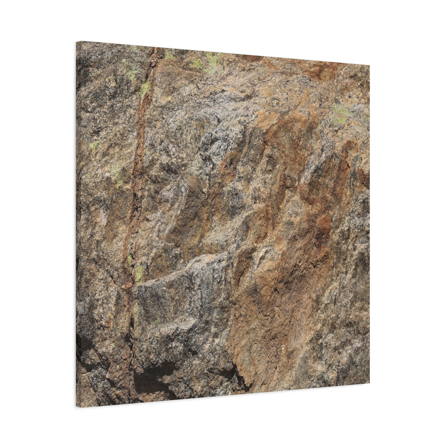 Erosion's Palette - Unique Frameless Canvas Wall Art