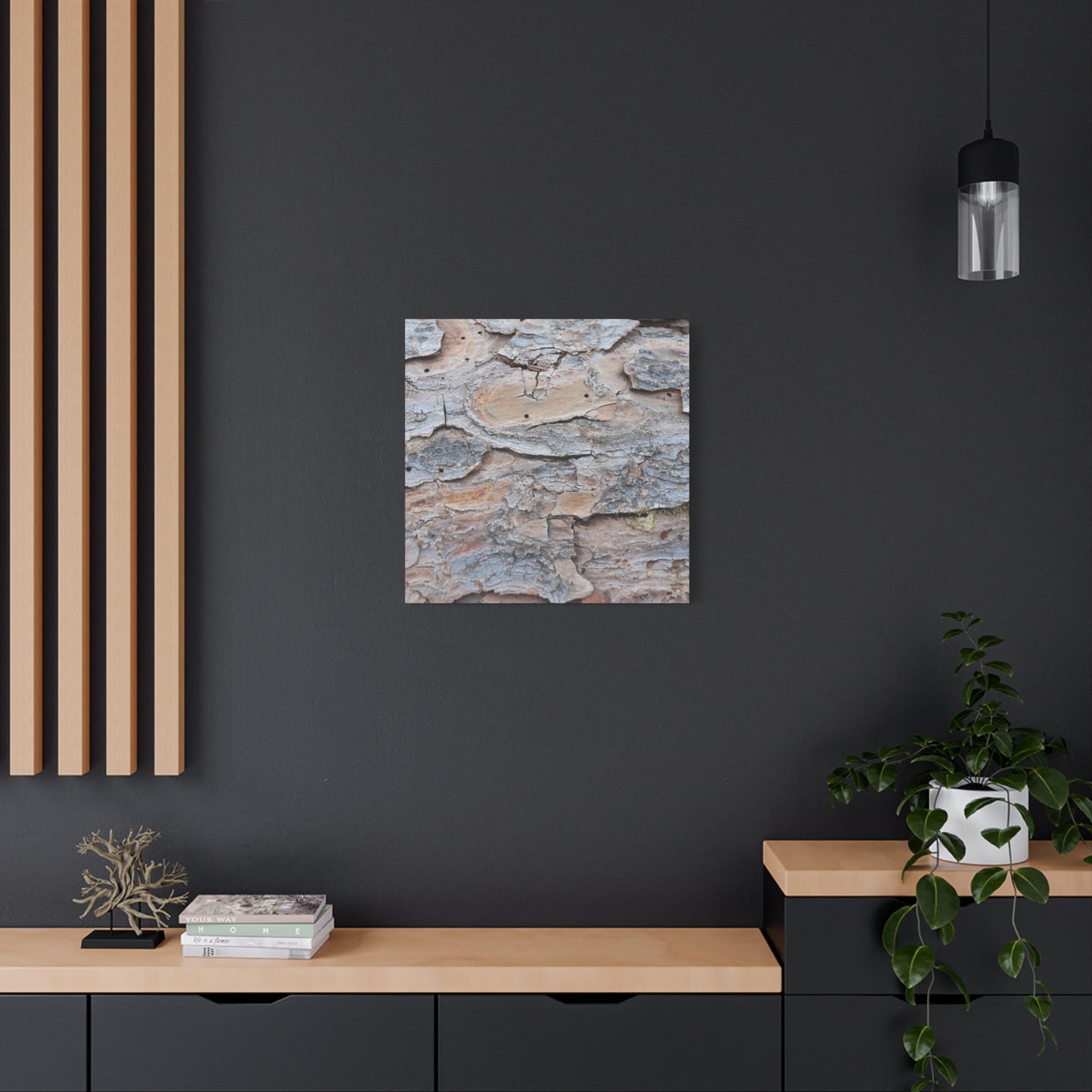 Textural Geology - Unique Frameless Canvas Wall Art