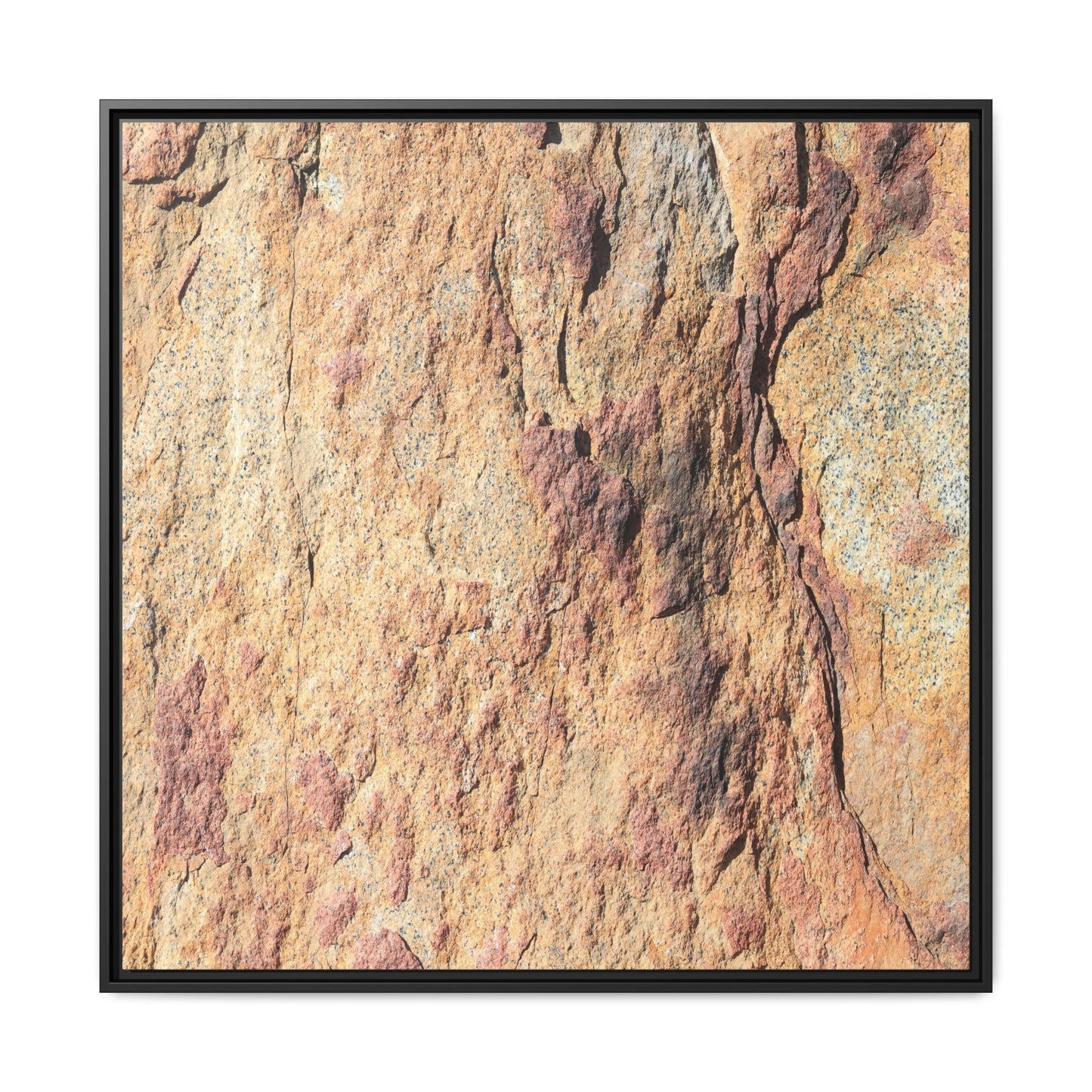 Fractal Stone - Unique Stretched Canvas Wall Art