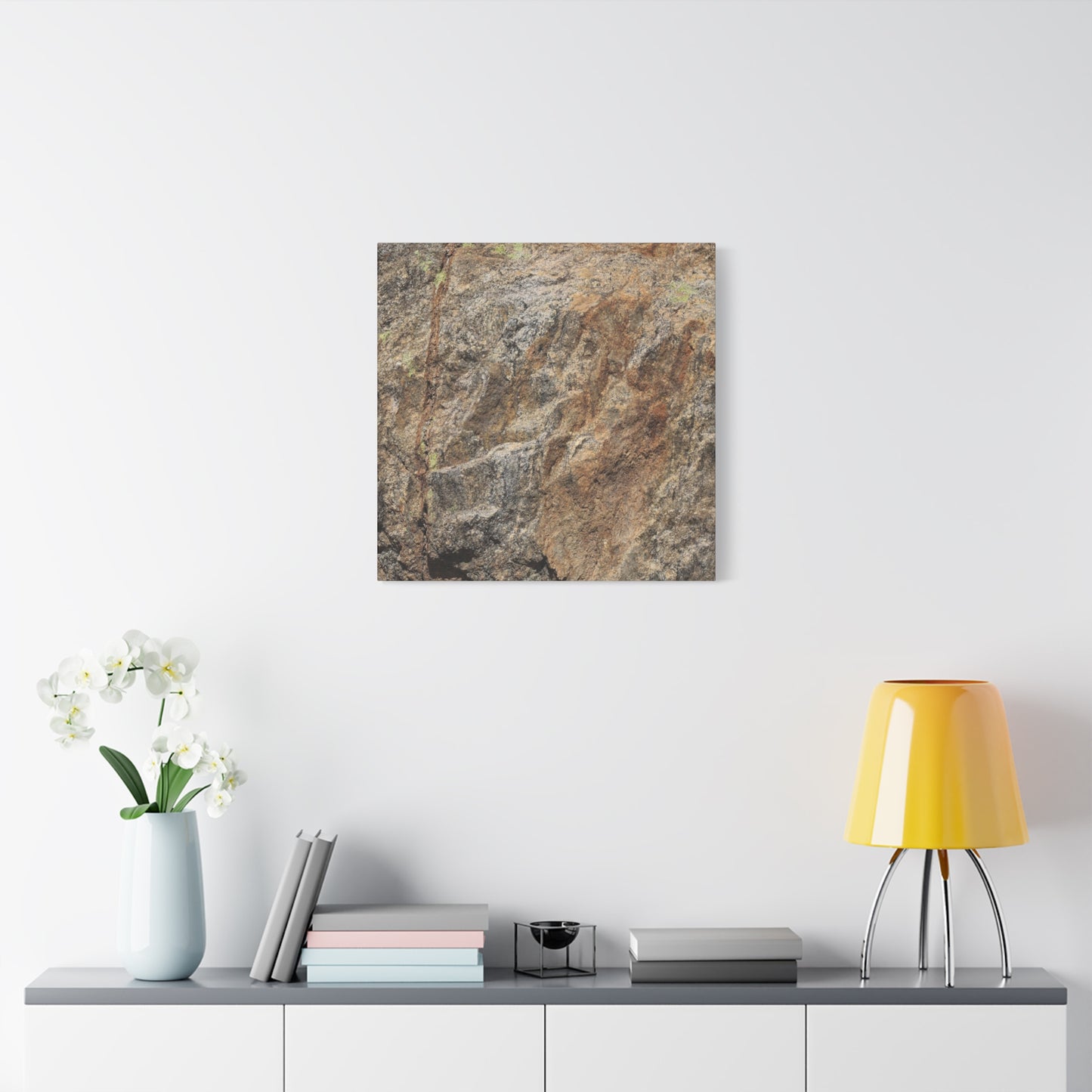 Erosion's Palette - Unique Frameless Canvas Wall Art