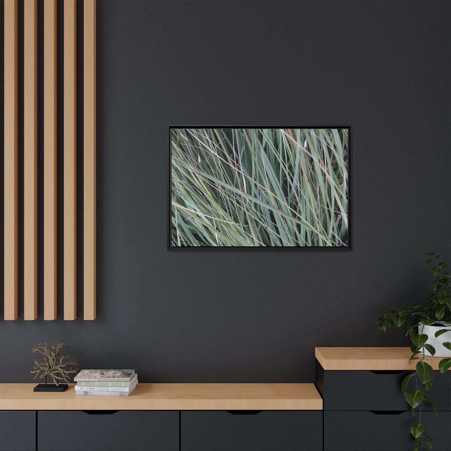 Grassland Symphony - Unique Stretched Canvas Wall Art