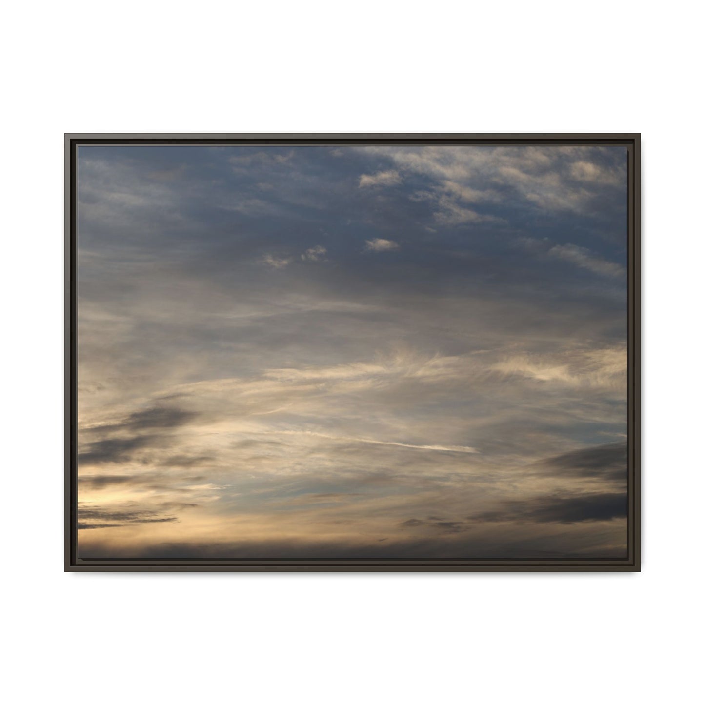 Clouded Thoughts - Unique Stretched Canvas Wall Art
