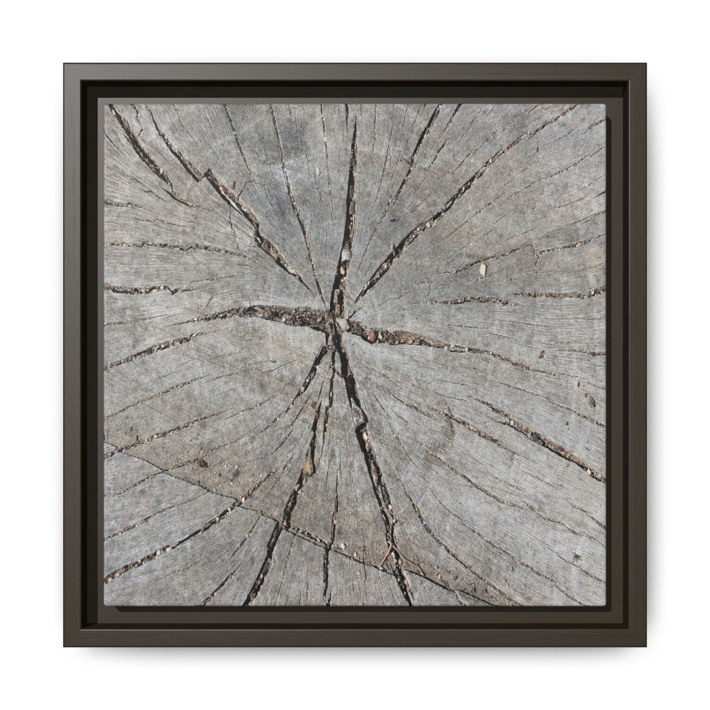 Fractured Memories - Unique Stretched Canvas Wall Art
