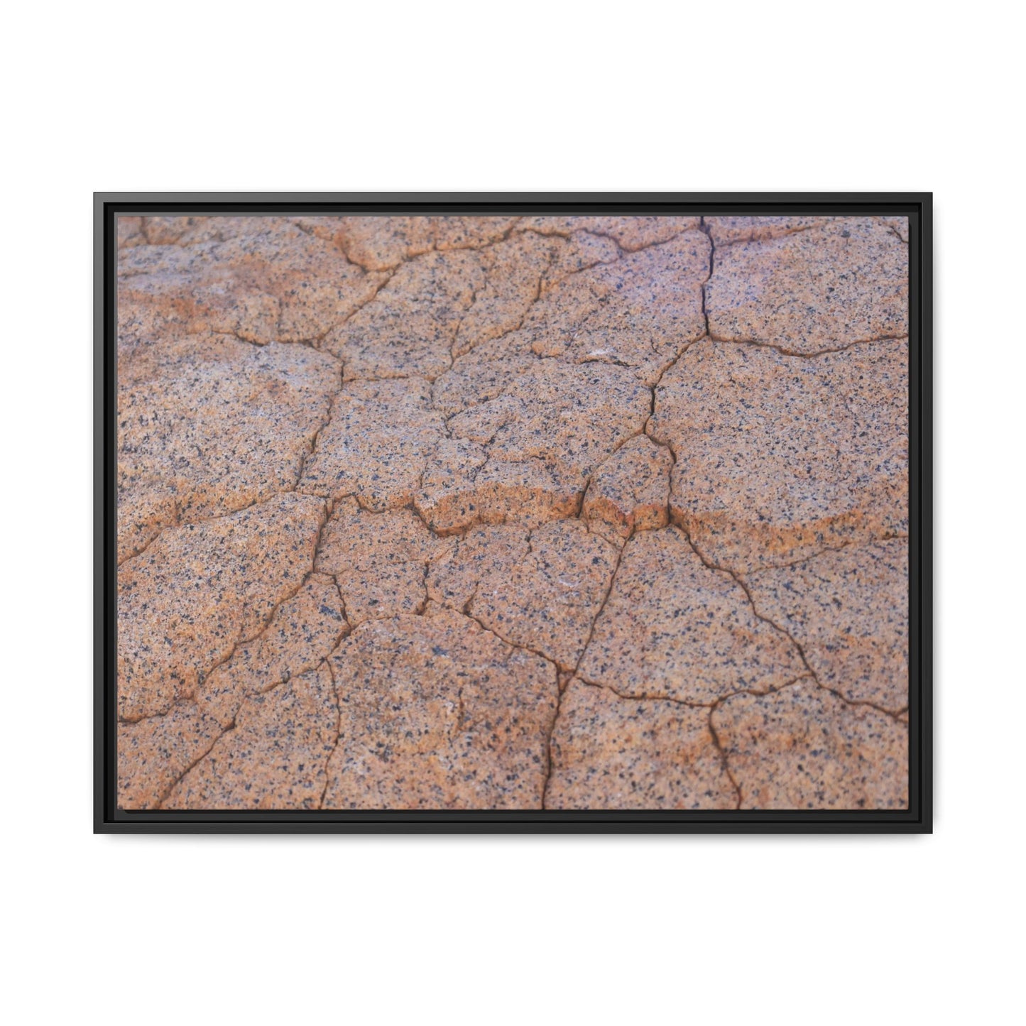 Fragmented Earth - Unique Stretched Canvas Wall Art