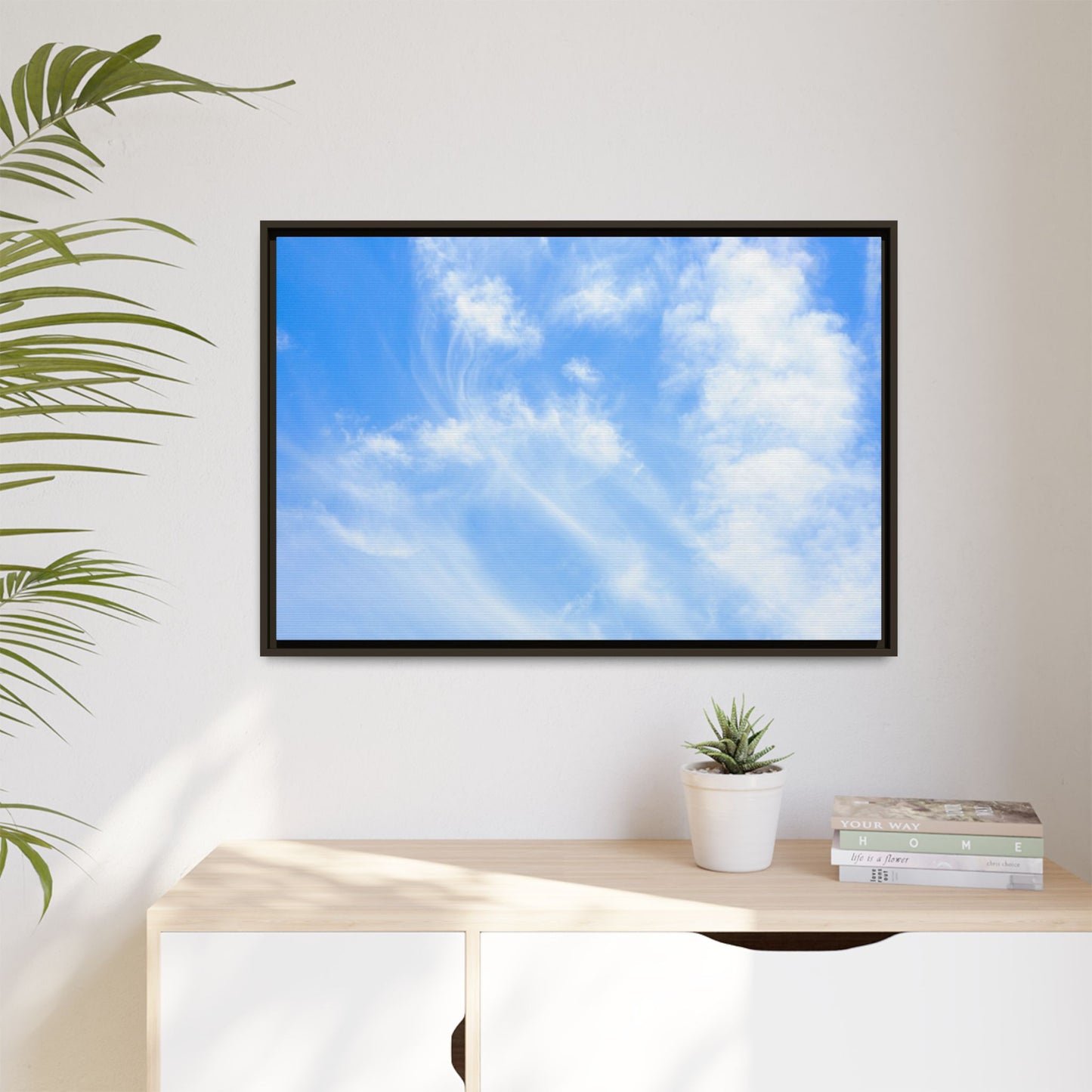 Azure Dreaming - Unique Stretched Canvas Wall Art