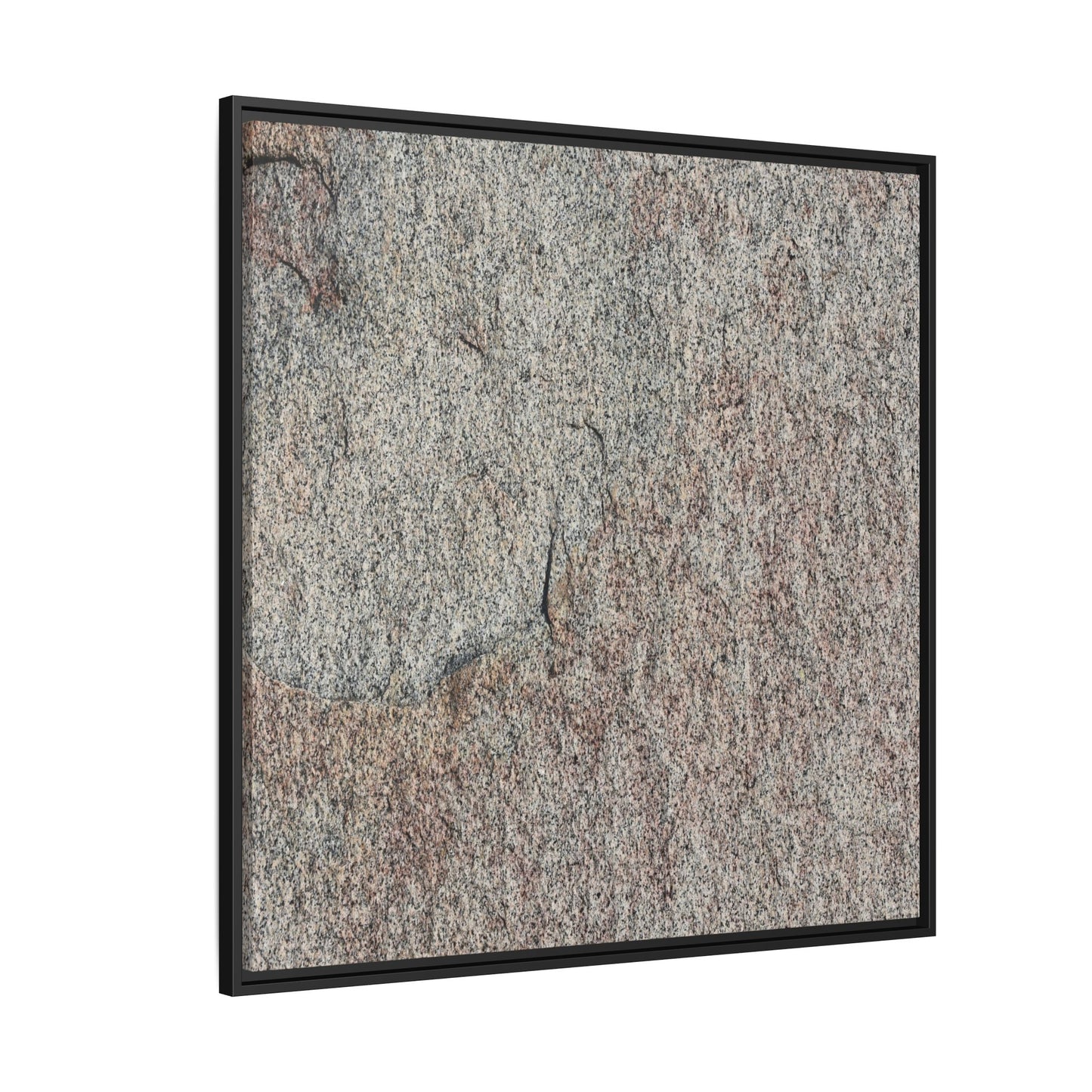 Fissured Stone - Unique Stretched Canvas Wall Art