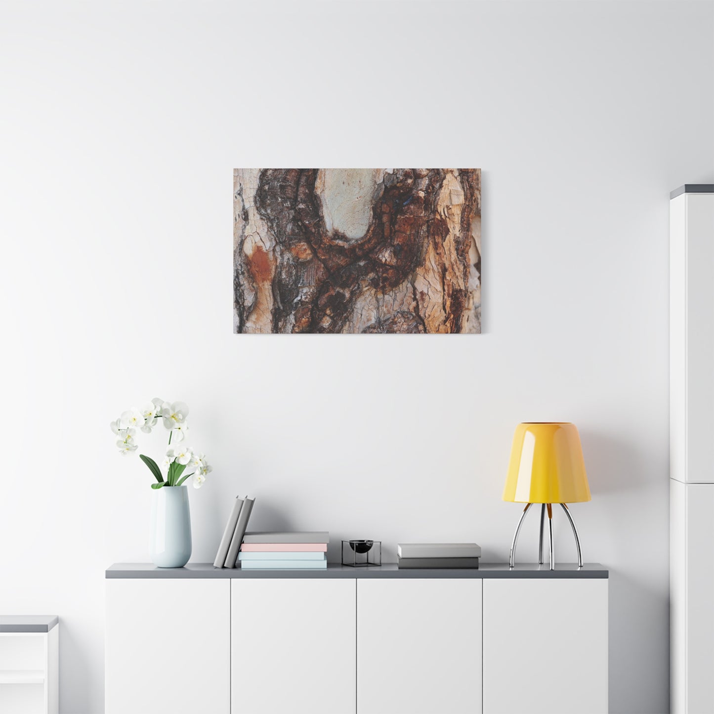 Arboreal Echoes - Unique Frameless Canvas Wall Art