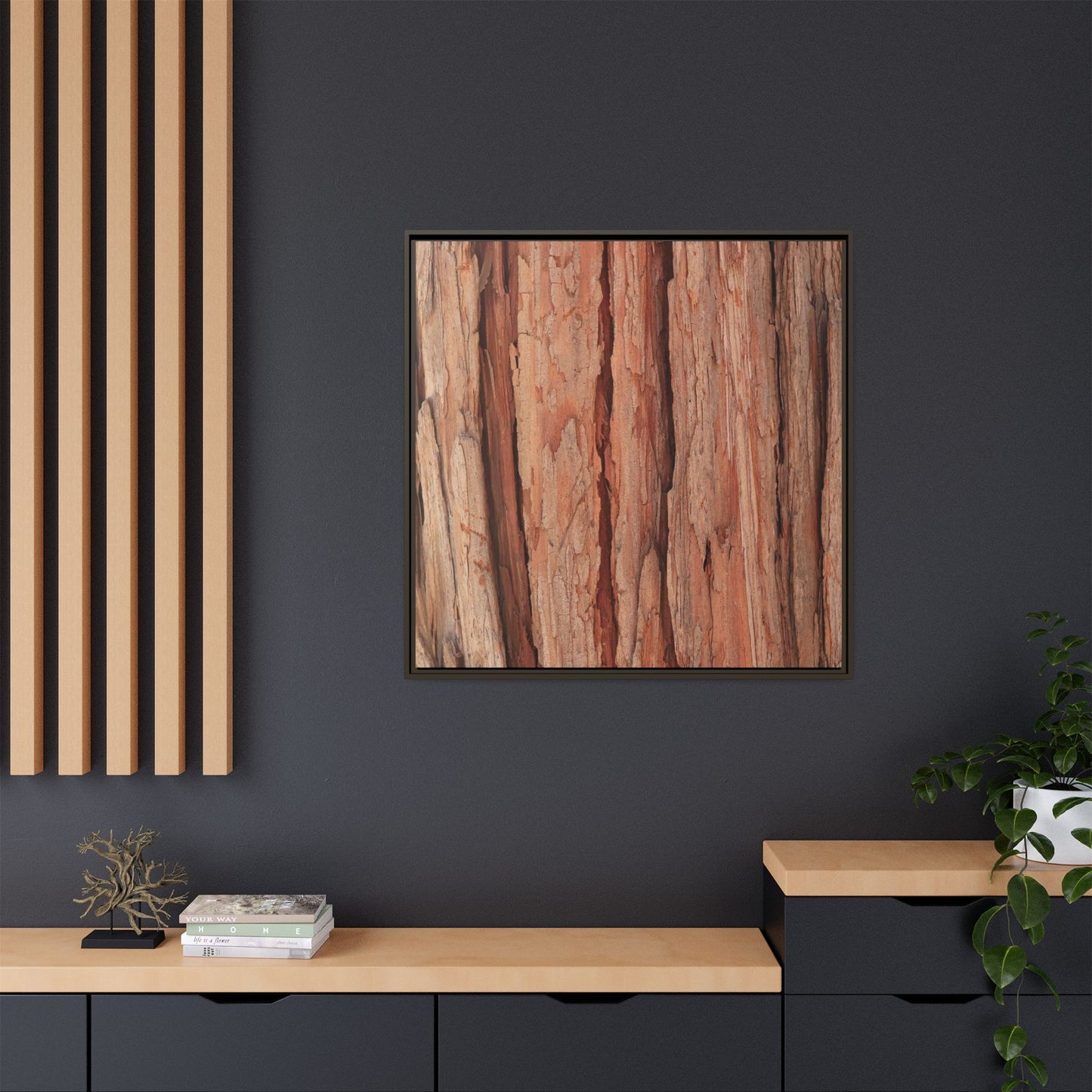 Layers of Wisdom - Unique Stretched Canvas Wall Art