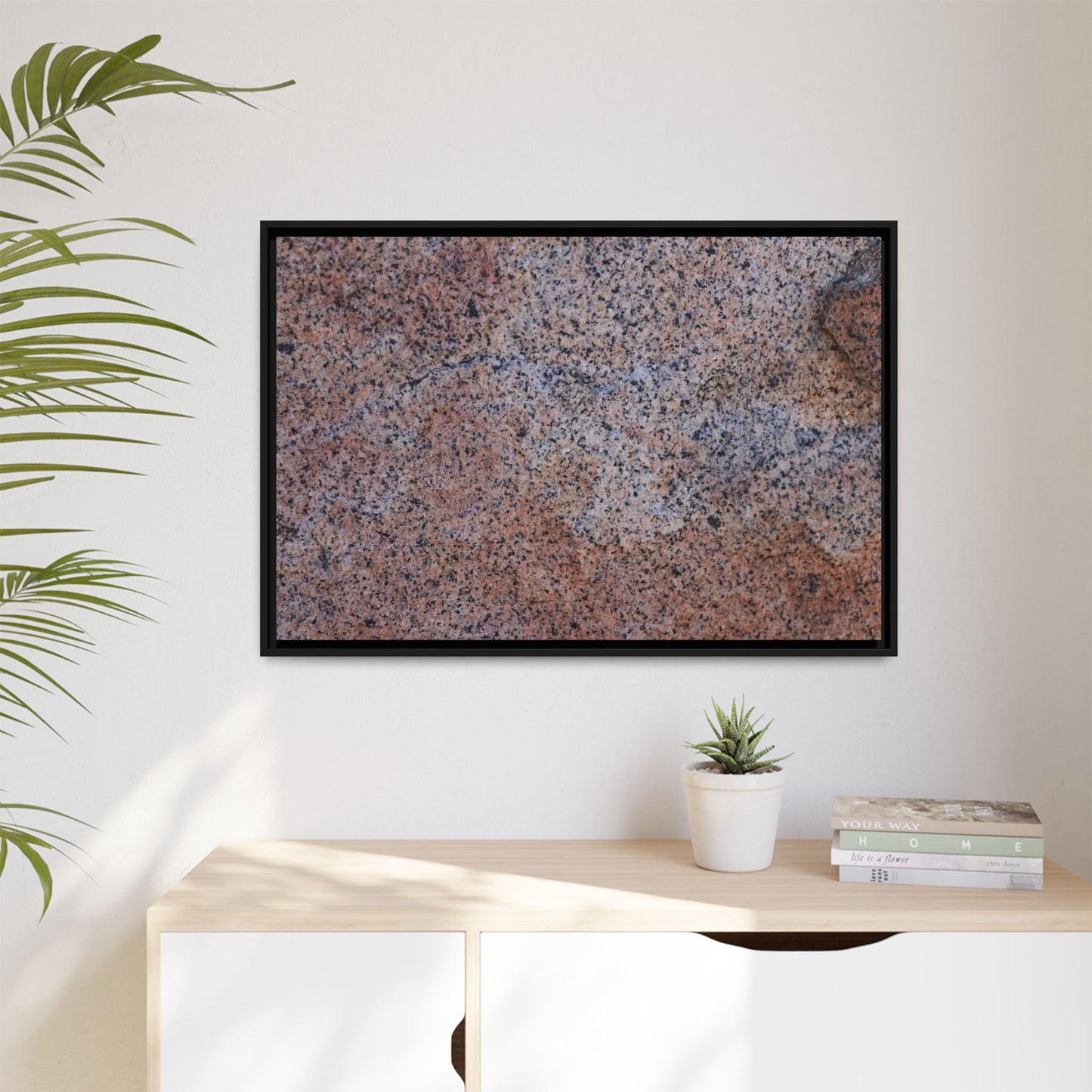 Earthen Mosaic - Unique Stretched Canvas Wall Art
