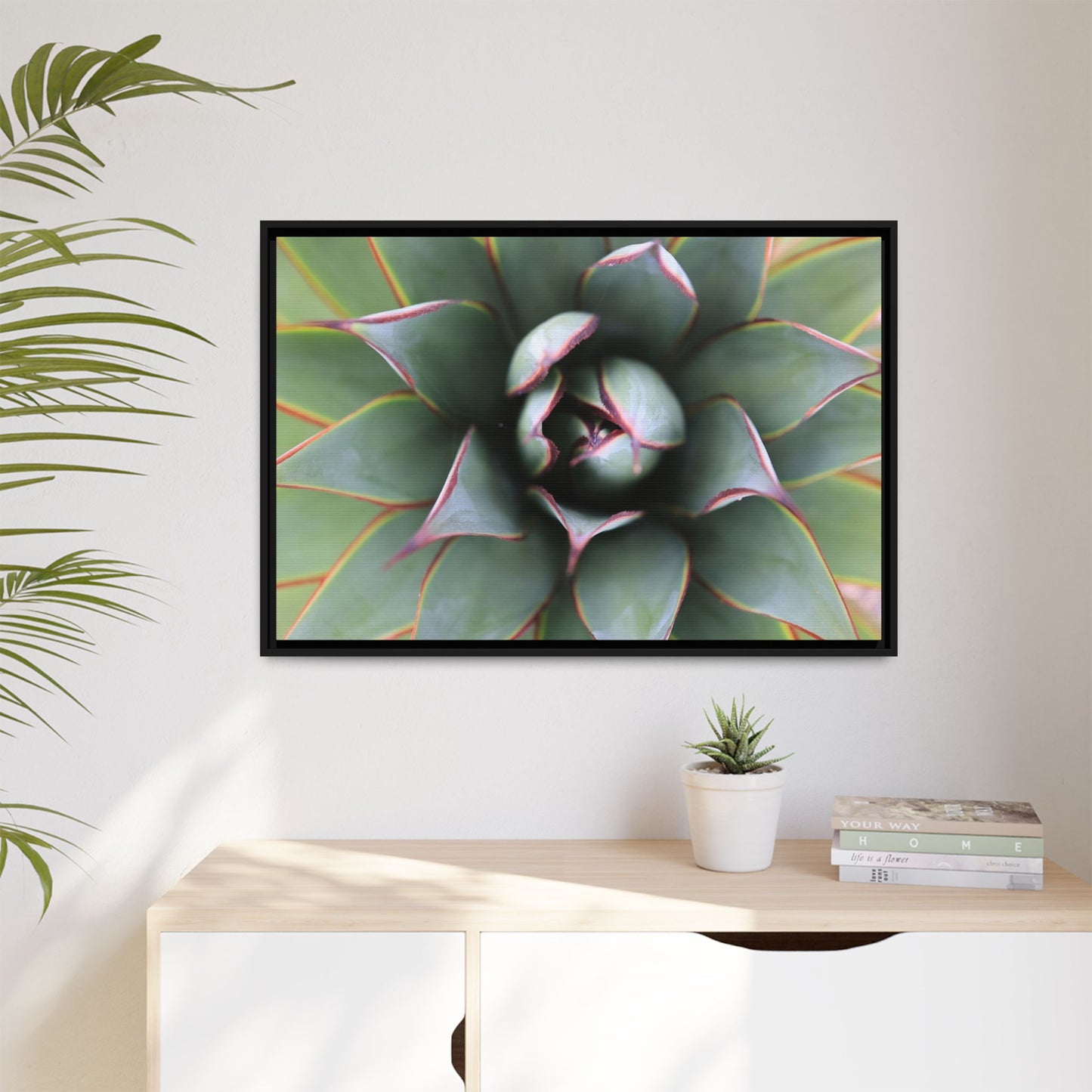 Spiky Elegance - Unique Stretched Canvas Wall Art