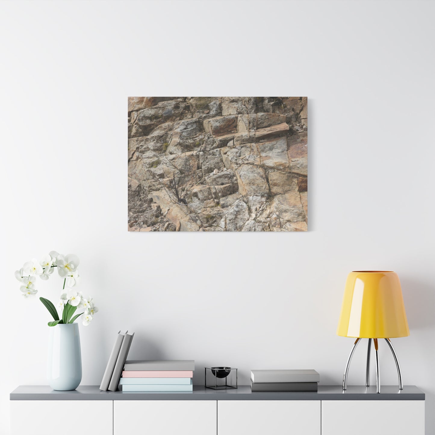 Broken Rock Canvas - Unique Frameless Canvas Wall Art