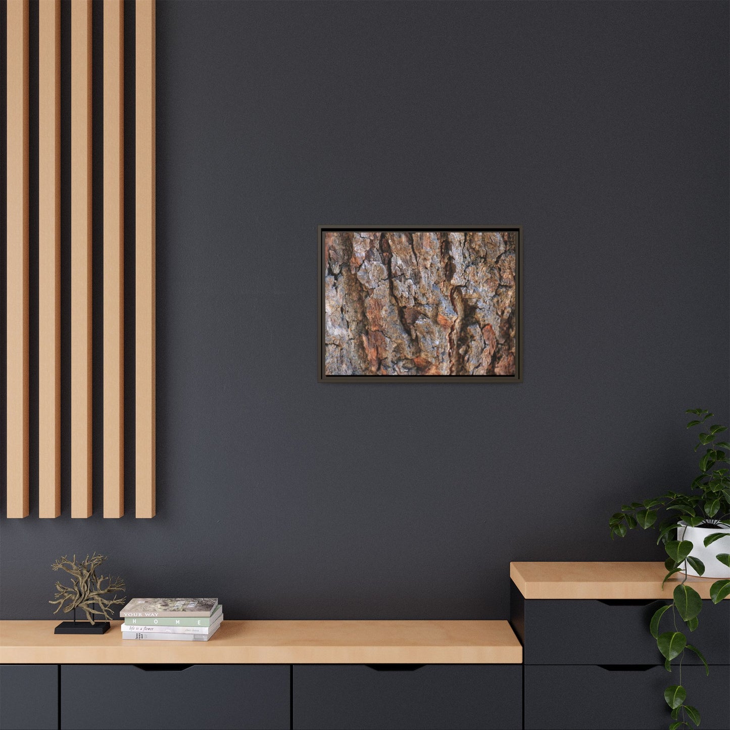 Craggy Textures - Unique Stretched Canvas Wall Art