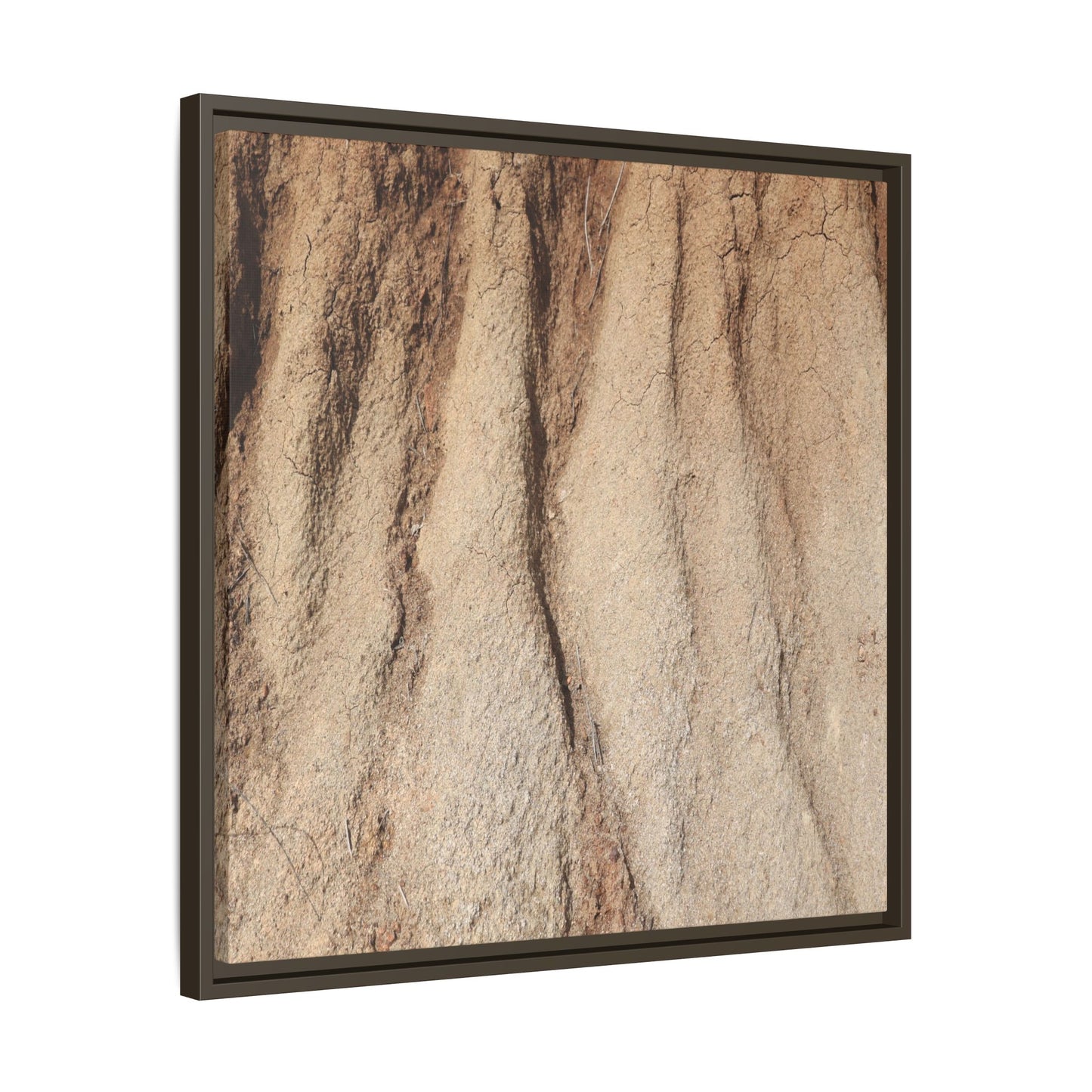 Eroded Canyon Walls - Unique Stretched Canvas Wall Art