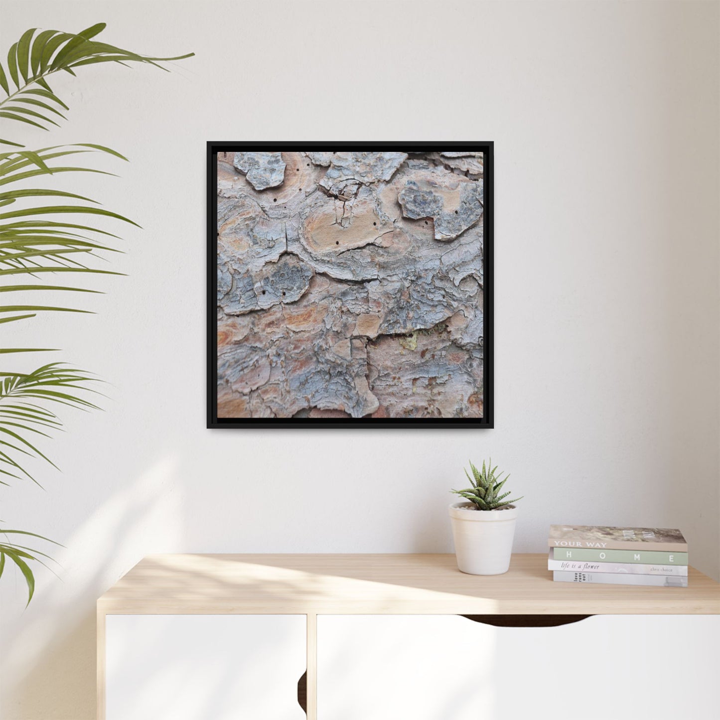 Peeling Memories - Unique Stretched Canvas Wall Art